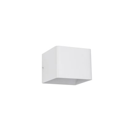 Brilagi - Aplique de parede LED para exterior DONNANI LED/5W/230V 10 cm branco IP44