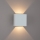 Brilagi - Aplique de parede LED para exterior DOUBLERAY LED/6W/230V branco IP54