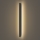 Brilagi - Aplique de parede LED para exterior LINEAR 22W/230V 3000K IP65 100 cm preto CRI 90