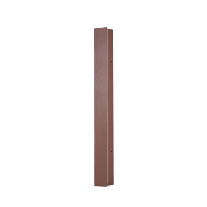 Brilagi - Aplique de parede LED para exterior LINEAR LED/12W/230V 3000K IP65 50 cm castanho CRI 90