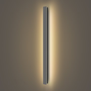 Brilagi - Aplique de parede LED para exterior LINEAR LED/22W/230V 3000K IP65 100 cm antracite CRI 90