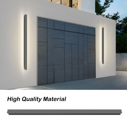Brilagi - Aplique de parede exterior LINEAR LED/32W/230V 4000K IP65 140 cm antracite CRI 90
