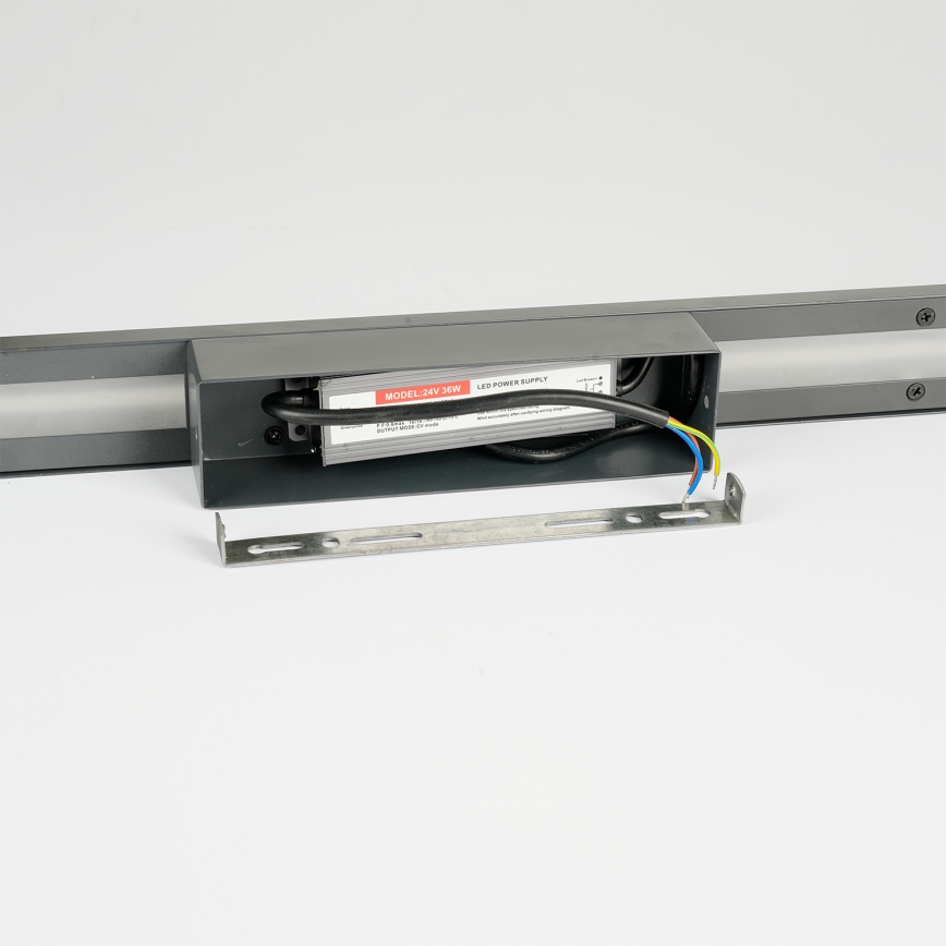 Brilagi - Aplique de parede LED para exterior LINEO LED/24W/230V 3000K IP65 100 cm antracite CRI 90