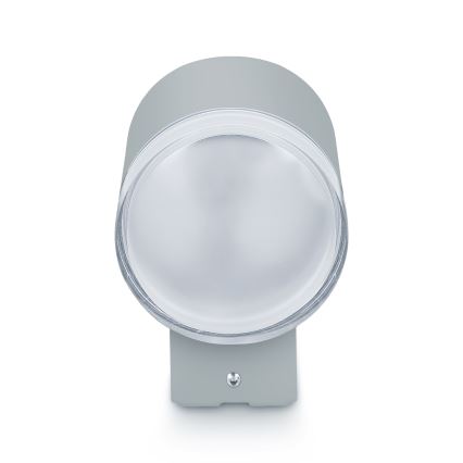 Brilagi - Aplique de parede de exterior LED RGBW dimerizável MATERA 1xGU10/4,8W/230V 3000K IP54 cinzento + comando remoto