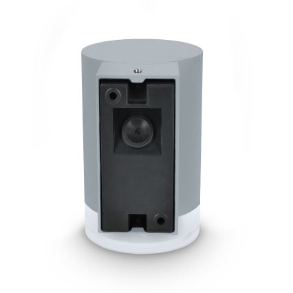 Brilagi - Aplique de parede de exterior LED RGBW dimerizável MATERA 1xGU10/4,8W/230V 3000K IP54 cinzento + comando remoto
