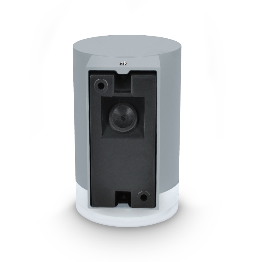 Brilagi - Aplique de parede de exterior LED RGBW dimerizável MATERA 1xGU10/4,8W/230V 3000K IP54 cinzento + comando remoto