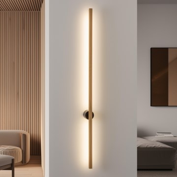 Brilagi - Aplique de parede LED WOODY LINE LED/7W/230V 4000K 60 cm, acabamento carvalho