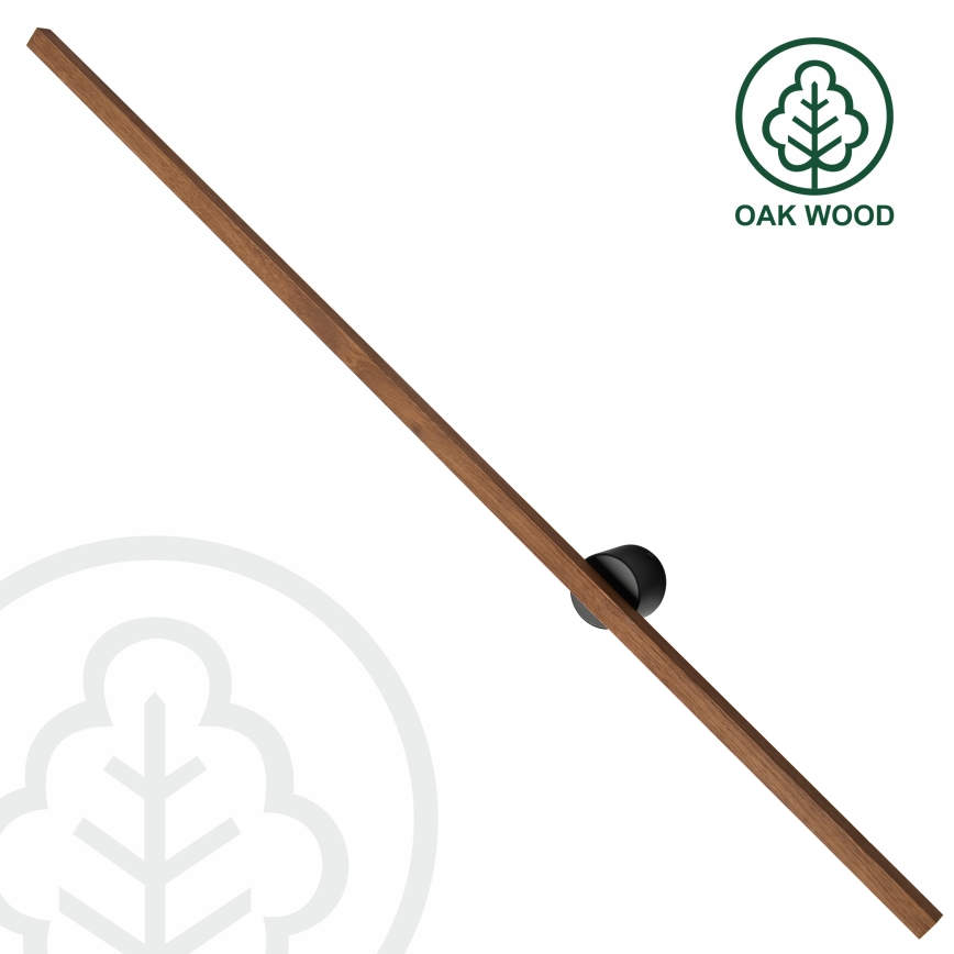 Brilagi - Aplique de parede LED WOODY LINE LED/7W/230V 4000K 60 cm carvalho-cerejeira