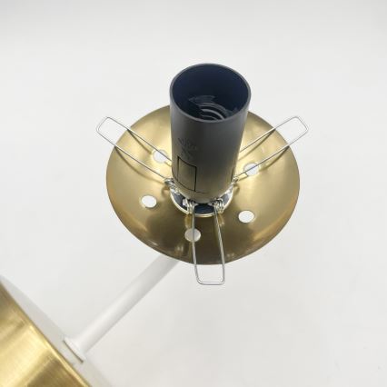 Brilagi - Aplique de parede MALIVA 1xE14/15W/230V dourado/branco