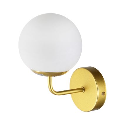 Brilagi - Aplique de parede MALIVA 1xE14/15W/230V dourado/branco