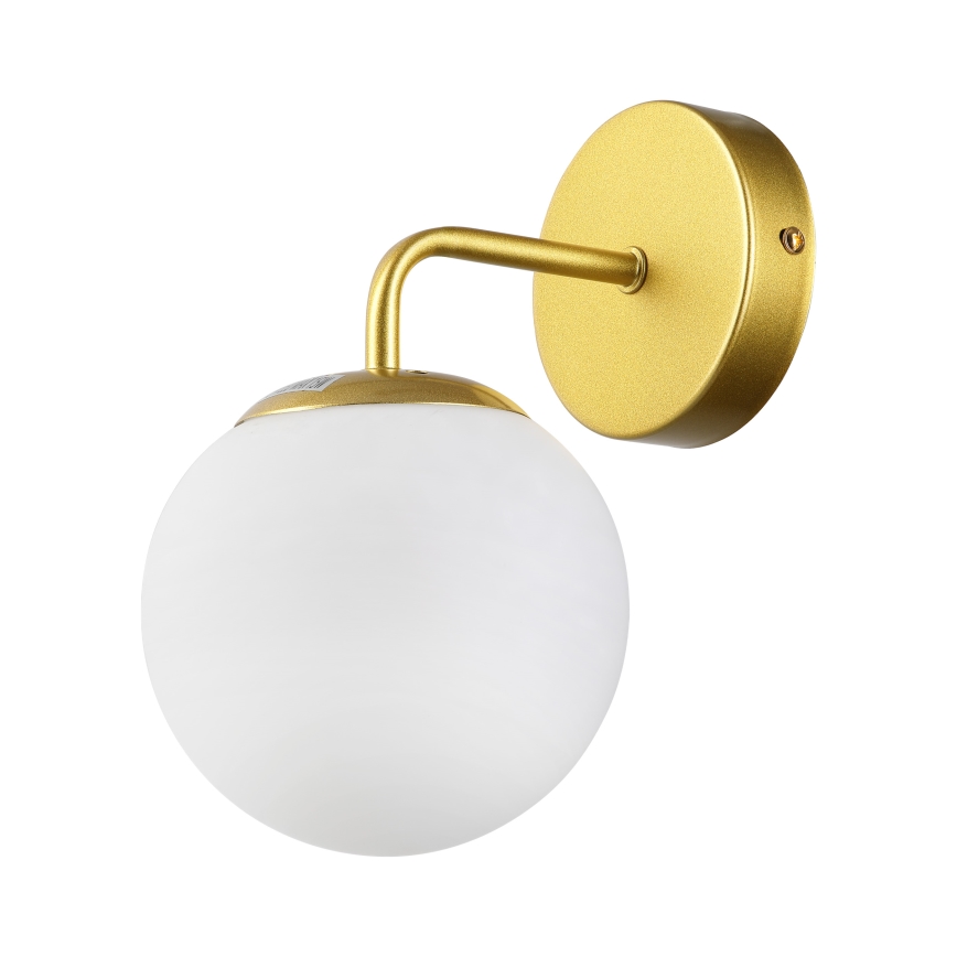 Brilagi - Aplique de parede MALIVA 1xE14/15W/230V dourado/branco