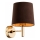 Brilagi - Aplique de parede MONTE 1xE27/15W/230V castanho/dourado