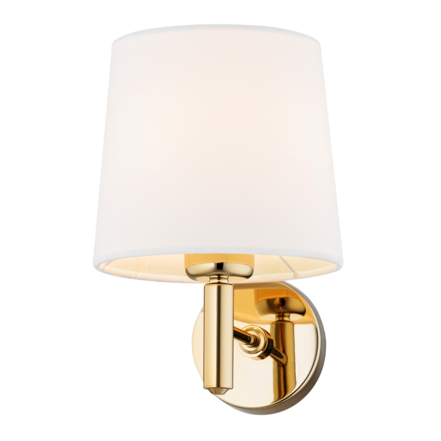Brilagi - Aplique de parede MONTE 1xE27/15W/230V creme/dourado