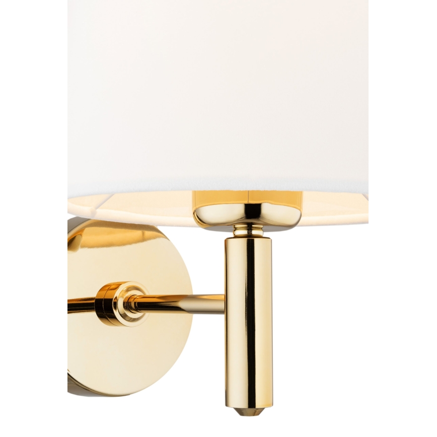 Brilagi - Aplique de parede MONTE 1xE27/15W/230V creme/dourado