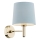 Brilagi - Aplique de parede MONTE 1xE27/60W/230V azul/dourado
