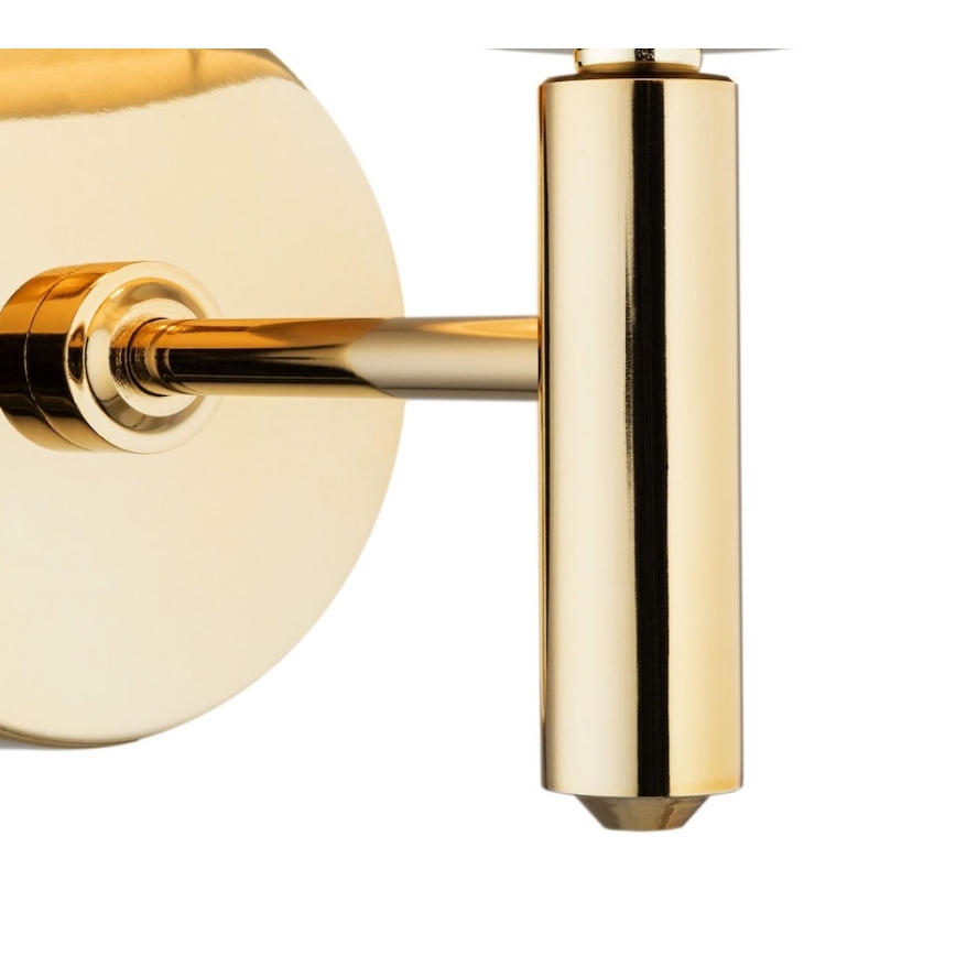 Brilagi - Aplique de parede MONTE 1xE27/60W/230V azul/dourado