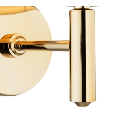 Brilagi - Aplique de parede MONTE 1xE27/60W/230V azul/dourado