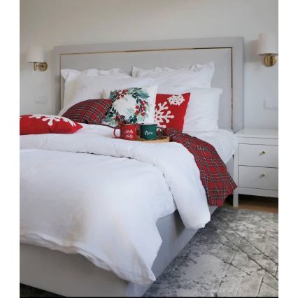 Brilagi - Aplique de parede MONTE 1xE27/60W/230V creme/dourado