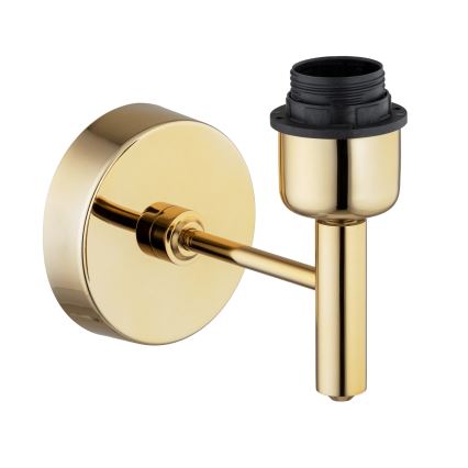 Brilagi - Aplique de parede MONTE 1xE27/60W/230V preto/dourado