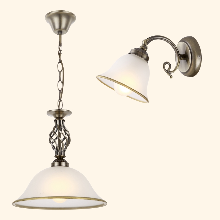 Brilagi - Aplique de parede NOSTALGIA 1xE27/60W/230V