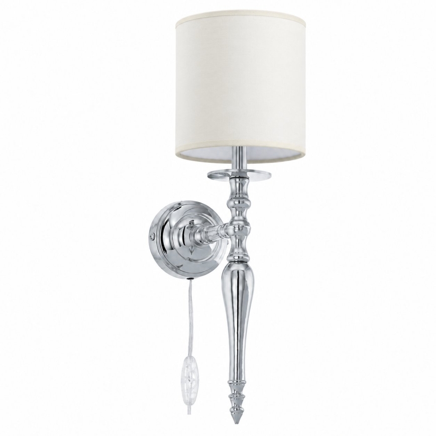 BRILAGI - Aplique de parede NUBILA 1xE27/60W/230V cromado brilhante/creme