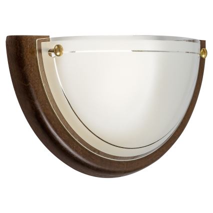 Brilagi - Aplique de parede ORBIS 1xE27/60W/230V 30 cm em pinho