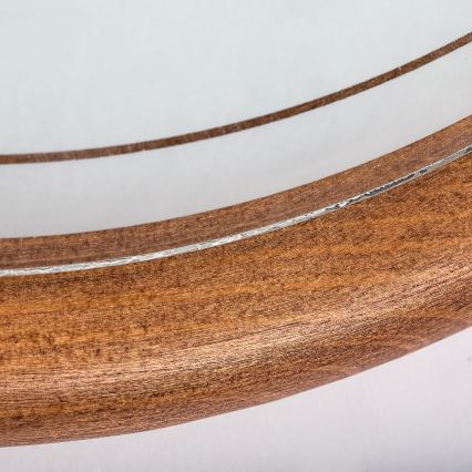 Brilagi - Aplique de parede ORBIS 1xE27/60W/230V 30 cm pinho