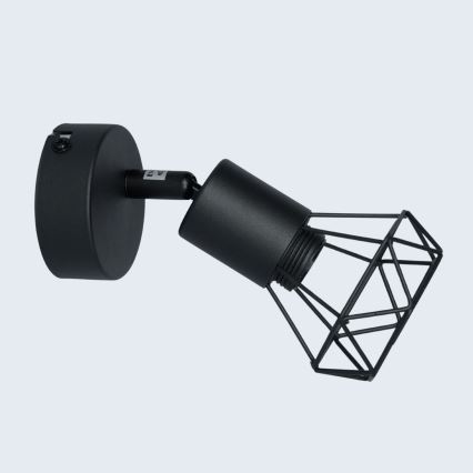 Brilagi - Aplique de parede orientável CAGE 1xE14/40W/230V