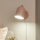 Brilagi - Aplique de parede orientável GALLION 1xE27/15W/230V, rosa