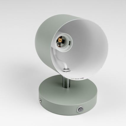 Brilagi - Aplique de parede orientável GALLION 1xE27/15W/230V verde