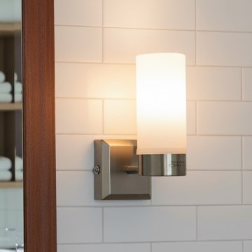 Brilagi - Aplique de parede para casa de banho RAY 1xE14/40W/230V IP44