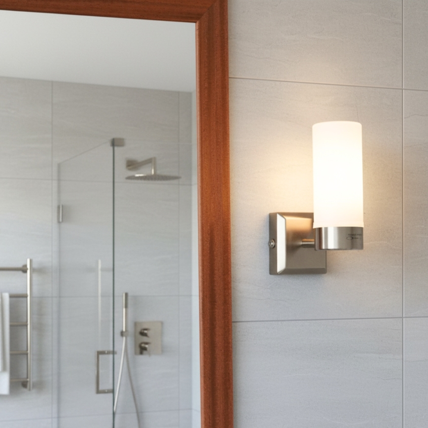 Brilagi - Aplique de parede para casa de banho RAY 1xE14/40W/230V IP44