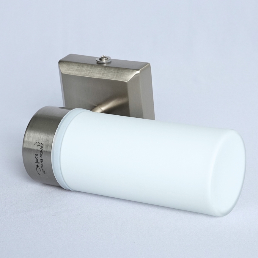 Brilagi - Aplique de parede para casa de banho RAY 1xE14/40W/230V IP44