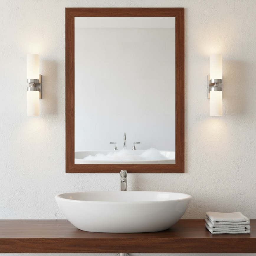 Brilagi - Aplique de parede para casa de banho RAY 2xE14/40W/230V IP44