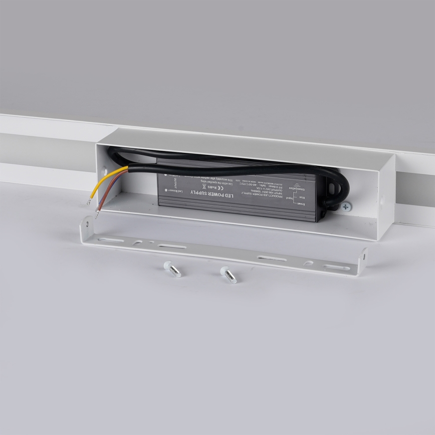 Brilagi - Aplique de Parede LED para Exterior LUNA LED/30W/230V 3000K IP65 150 cm branco IRC 90