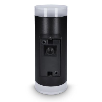 Brilagi - Aplique de parede exterior LED RGBW regulável MATERA 2xGU10/4,8W/230V 3000K IP54 preto + controlo remoto