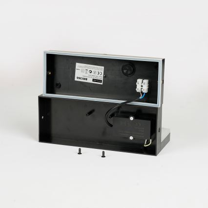 Brilagi - Aplique de parede para exterior LED TESSI LED/10W/230V preto IP54