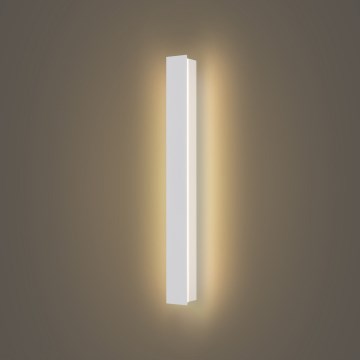 Brilagi - Aplique de parede para exterior LINEAR LED/12W/230V 3000K IP65 50 cm branco CRI 90