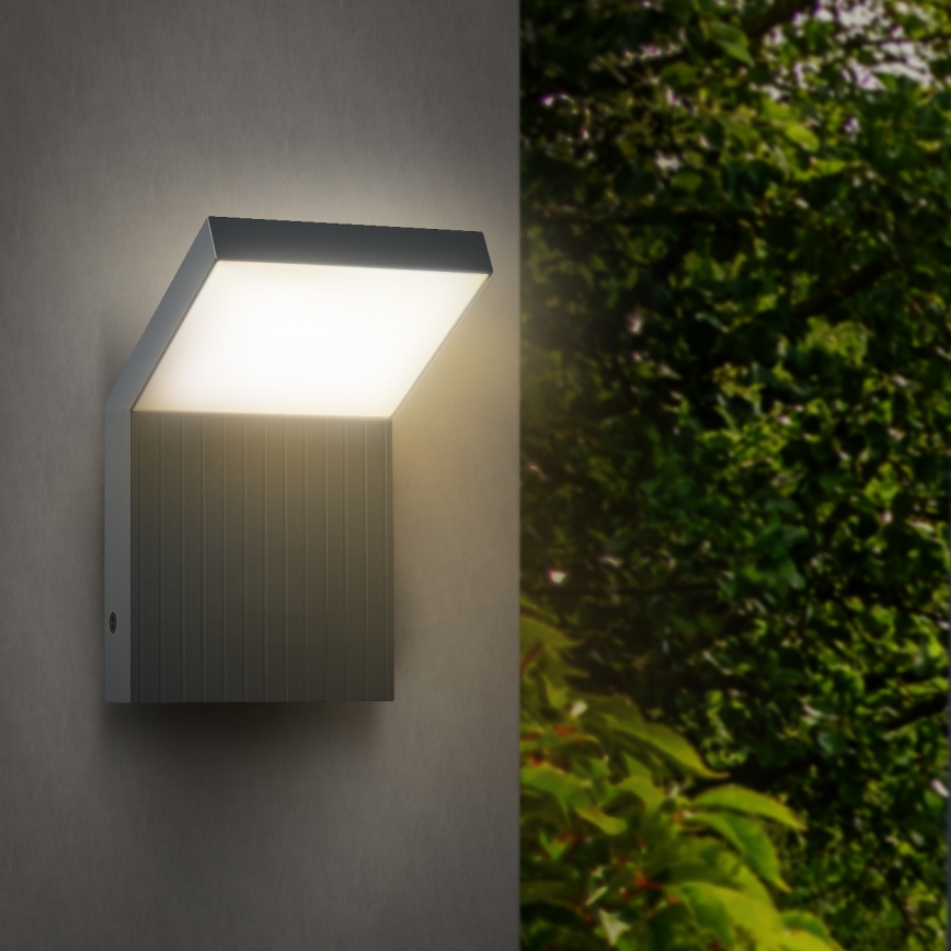 Brilagi - Aplique de parede para exterior RIANO LED/8W/230V antracite IP65