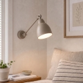BRILAGI - Aplique de parede QUILL 1xE27/40W/230V 40 cm bege