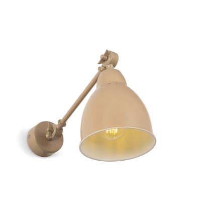 BRILAGI - Aplique de parede QUILL 1xE27/40W/230V 40 cm bege