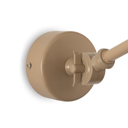 BRILAGI - Aplique de parede QUILL 1xE27/40W/230V 40 cm bege