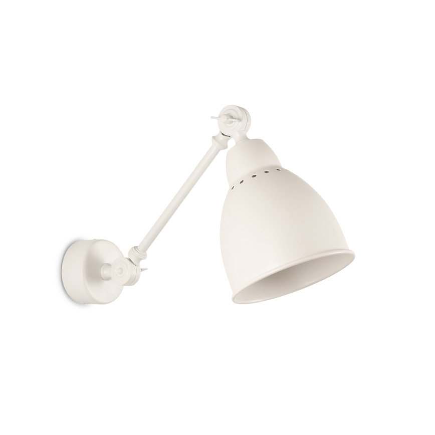 BRILAGI - Aplique de parede QUILL 1xE27/40W/230V 40 cm branco