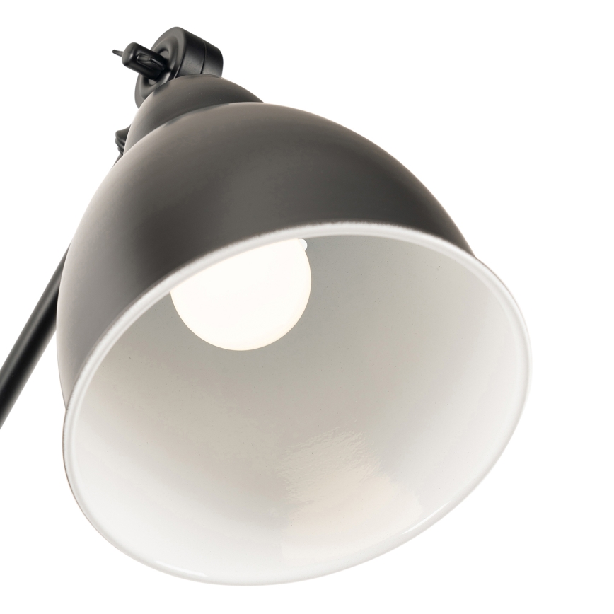BRILAGI - Aplique de parede QUILL 1xE27/40W/230V 40 cm preto