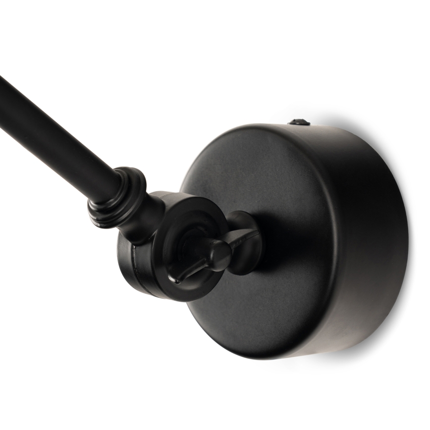 BRILAGI - Aplique de parede QUILL 1xE27/40W/230V 40 cm preto