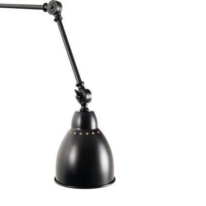 Brilagi - Aplique de parede QUILL 1xE27/40W/230V 83 cm preto