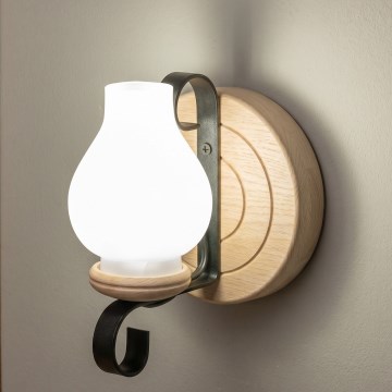 Brilagi - Aplique de parede ROATA APLICA 1xE14/40W/230V carvalho