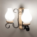 Brilagi - Aplique de parede RUSTIC 2xE14/40W/230V carvalho