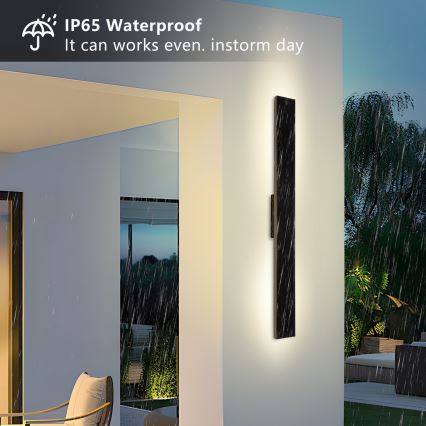 Brilagi - Luminária de parede solar LED dimerizável SUN LED/5,5W/230V 100 cm 6000 mAh IP44