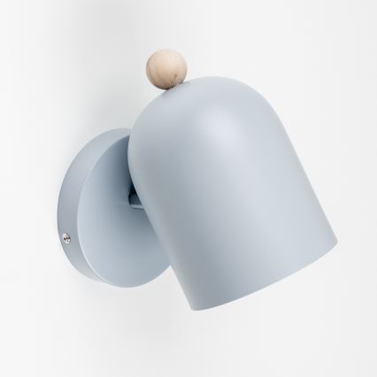 Brilagi - Aplique de parede spot GALLION 1xE27/15W/230V azul